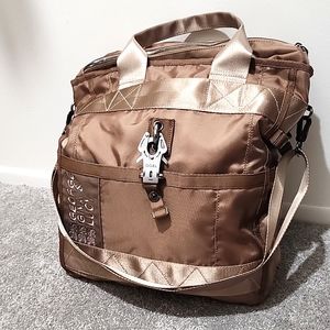 MAKE OFFER Gina, George and Lucy Caramel Anniehow Tote